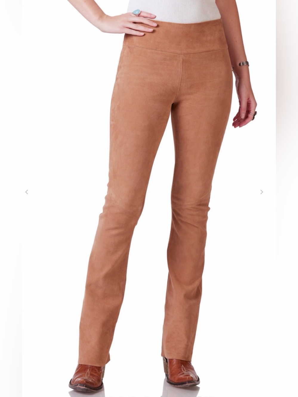 Double-D Ranch Bandit Pants - Bullwhip Brown. Size XS
